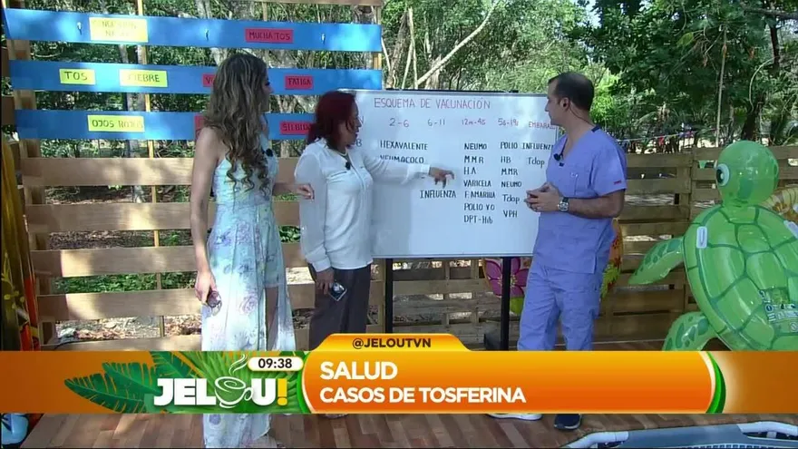 Salud, casos de tosferina