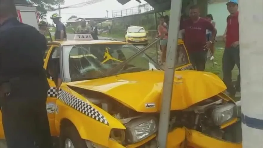 Accidente en Las Lajas dejó varios heridos