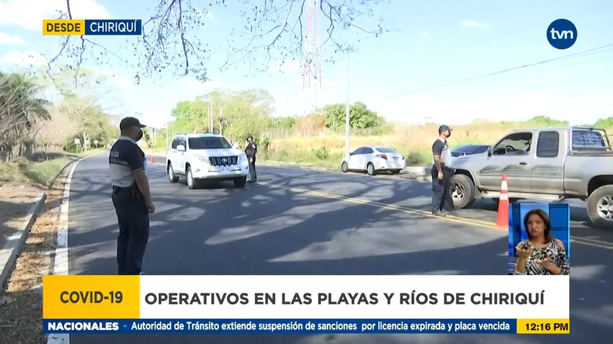 Realizan operativos en ríos y playas en Chiriquí