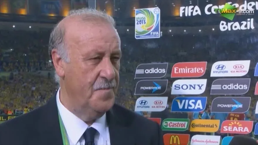 Vicente Del Bosque:"Brasil fue muy superior"