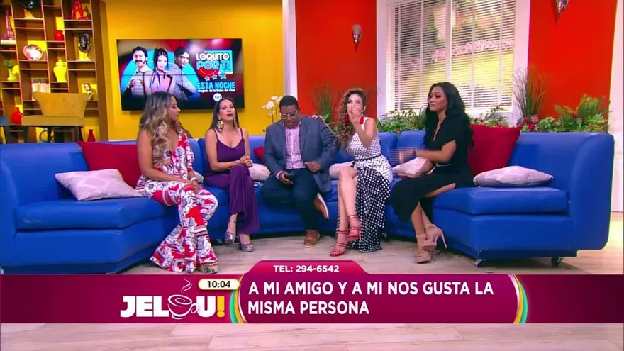 A mi amigo y a mí nos gusta la misma persona.