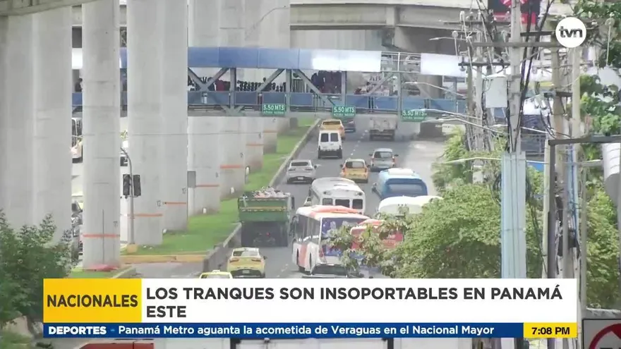Tranques en Panamá Este preocupan cada vez más a los residentes