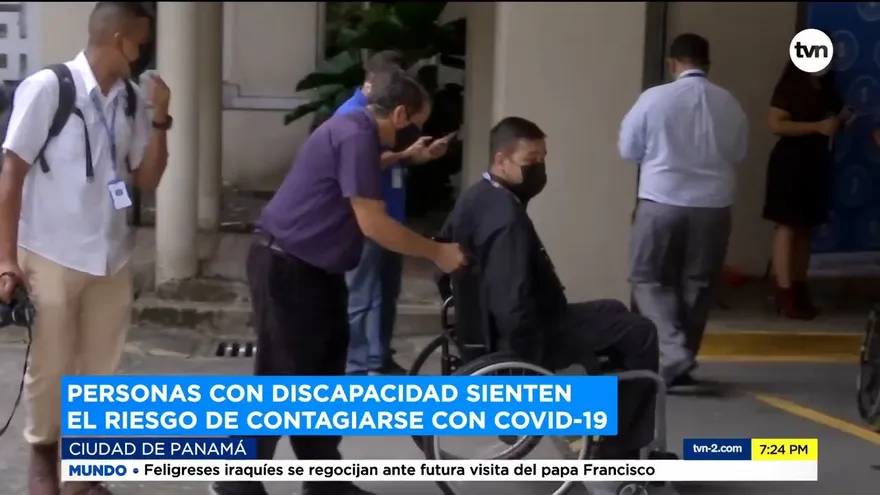 Personas con discapacidad sienten el riesgo de contagiarse con COVID-19