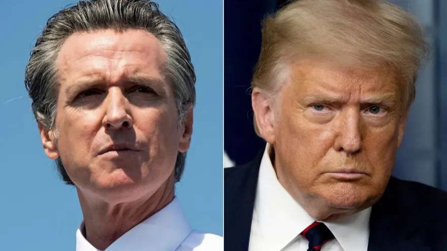 California Governor Accuses Trump of Investigating Him for 'Personal Revenge'