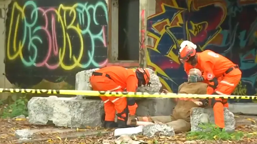 Víctimas atrapadas y terremotos en segunda jornada de simulacro