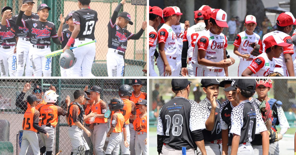 Béisbol U12 2026| Semifinales del campeonato nacional están listas para ponerse en marcha