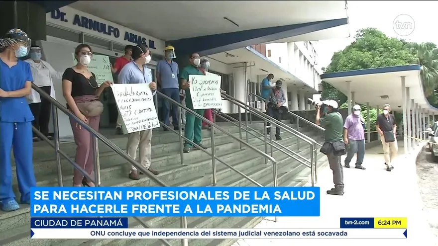 Se necesita profesionales de la salud para hacerle frente a la pandemia