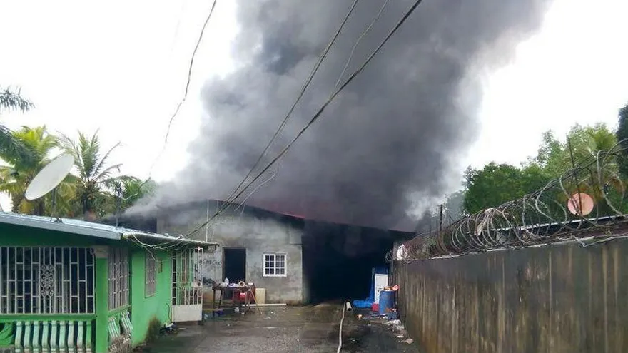 Se incendia residencia en Pilón, Colón