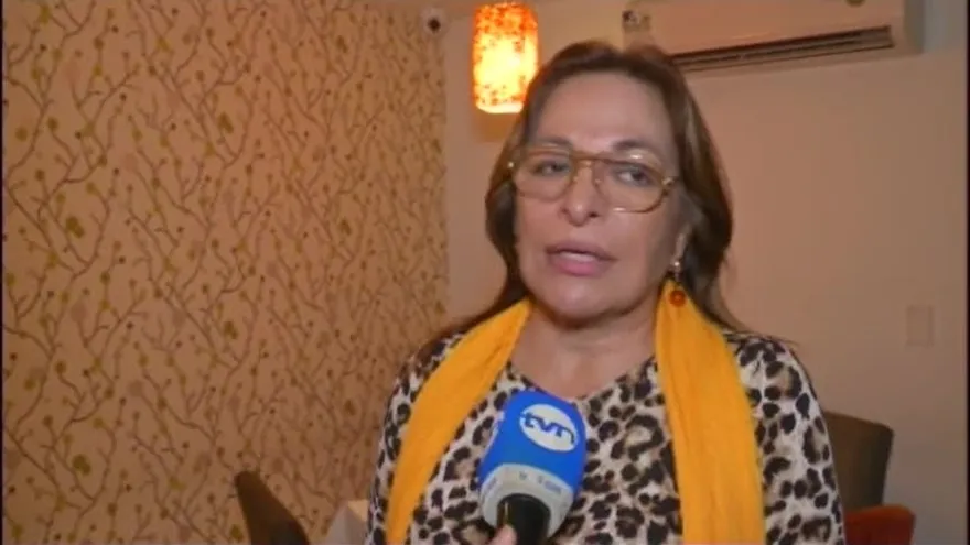 La dirigente política Balbina Herrera reacciona ante la entrevista de TVN Noticias al expresidente Ricardo Martinelli