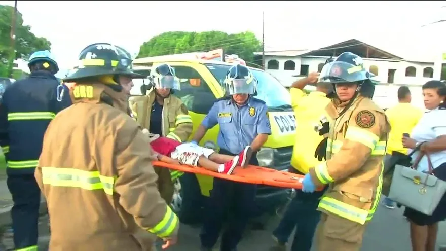 Seis niños heridos en un accidente en Azuero