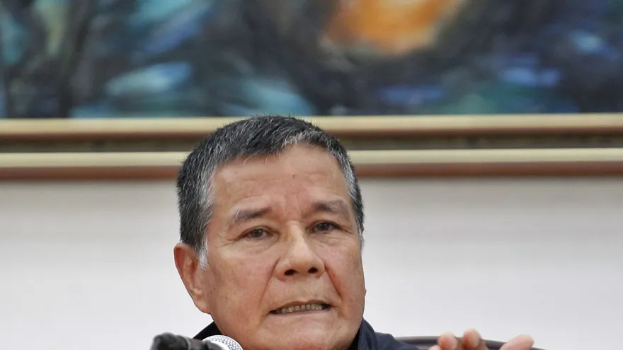 Nicolás Rodríguez, comandante del ELN