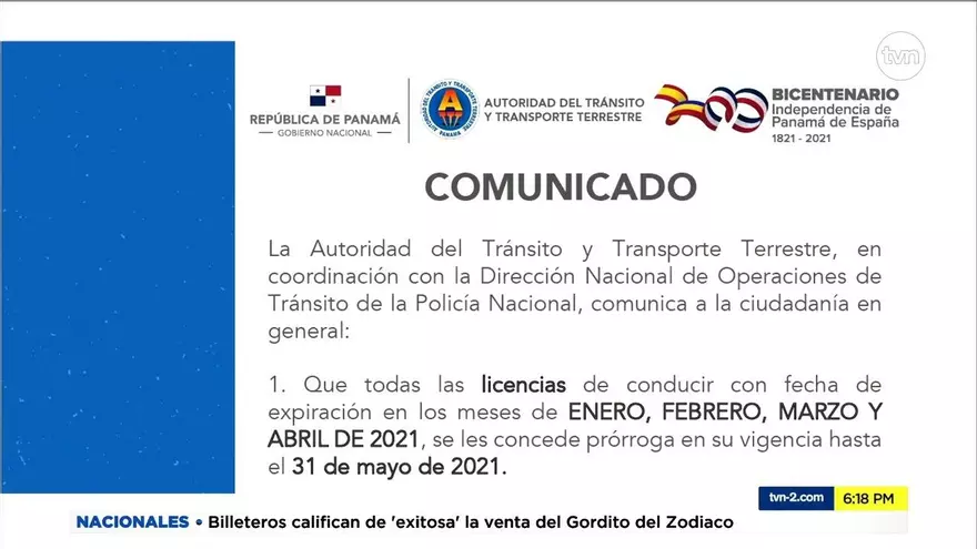 Autoridad de Tránsito anuncia nueva medidas