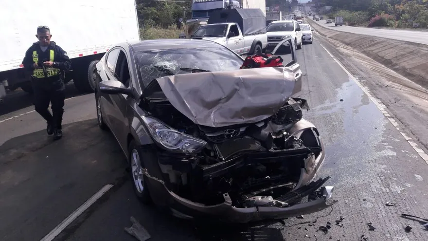 Dos heridos tras accidente de tránsito en Capira.