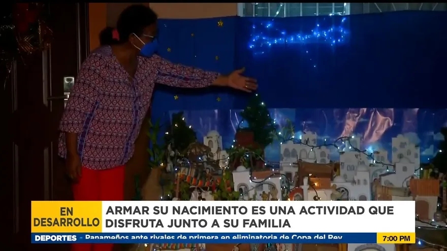 Sigue la tradición de los nacimientos en los hogares