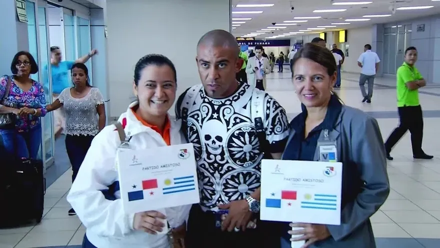 Caceres, Godin los primeros en llegar a Panamá