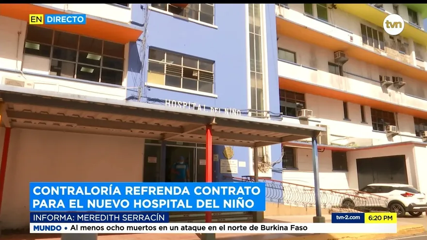 Contraloría refrenda contrato para edificación del nuevo Hospital del Niño