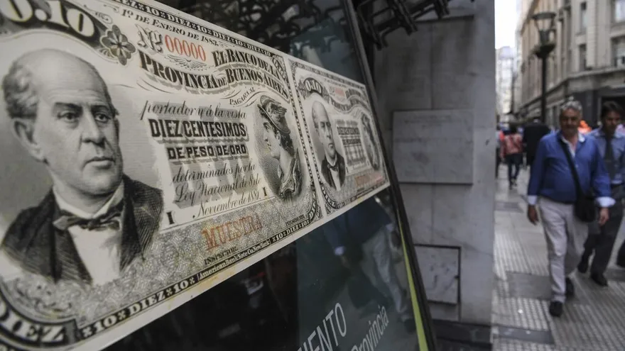 Hiperinflación en Argentina.