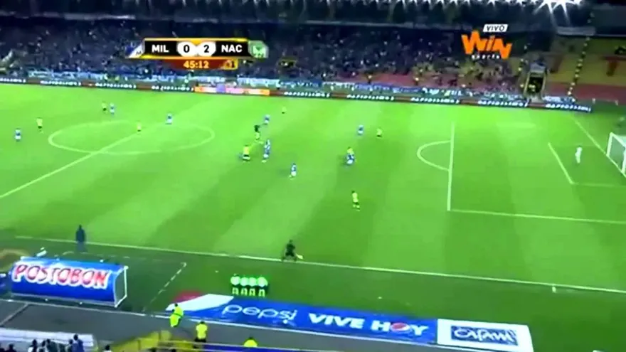 Imperdible, gol de Román Torres en partido de ida, Copa Postobón