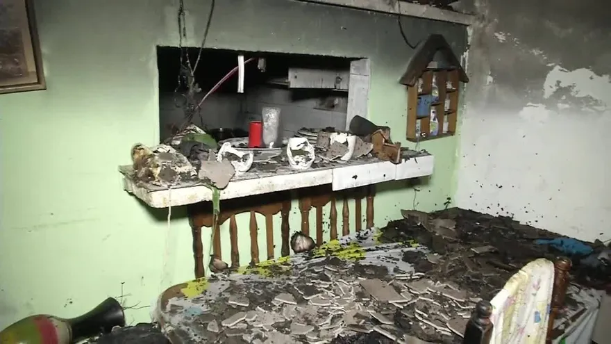 Fuego consume una vivienda en Santa Marta
