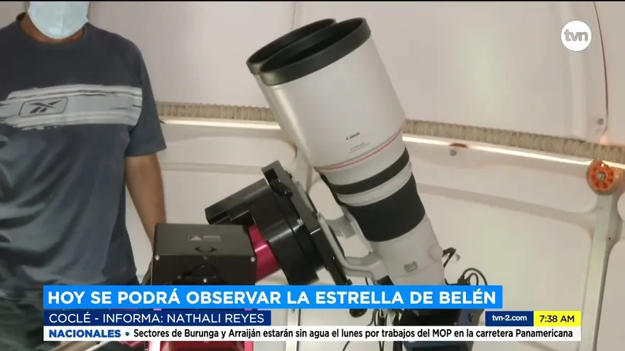Este lunes se observará el fenómeno de la 'estrella de Belén'
