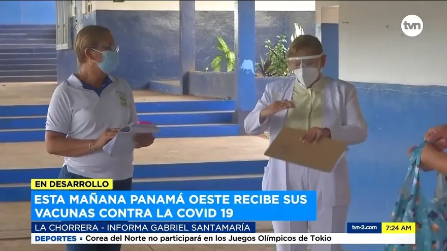 Arraiján recibe vacunas para inicio de inmunización este miércoles