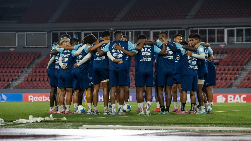 Panamá vs Guatemala jugadores de la sele reunidos