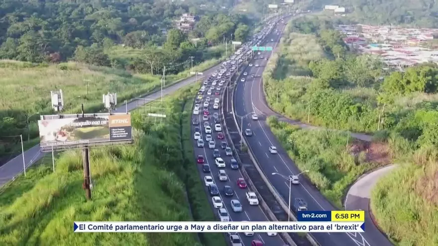 Tranques siguen afectando a residentes en Panamá Oeste