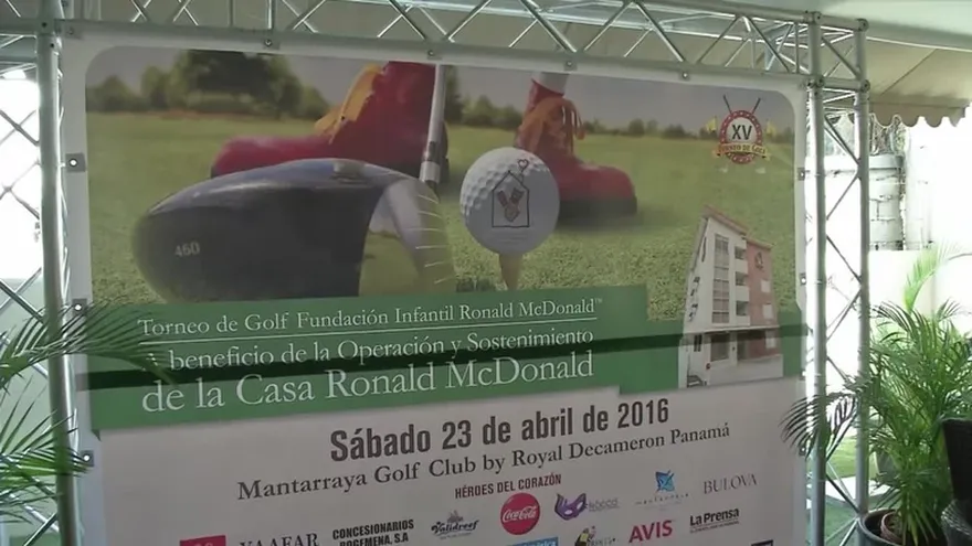 Torneo de golf fundacion infantil Ronald McDonald