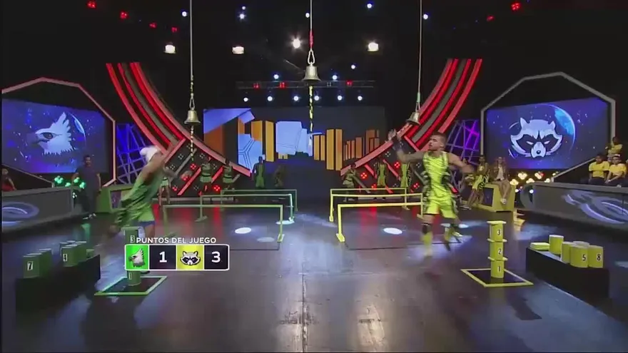 Las águilas y los mapaches entregaron todo y quedaron empatados en la zona de guerra