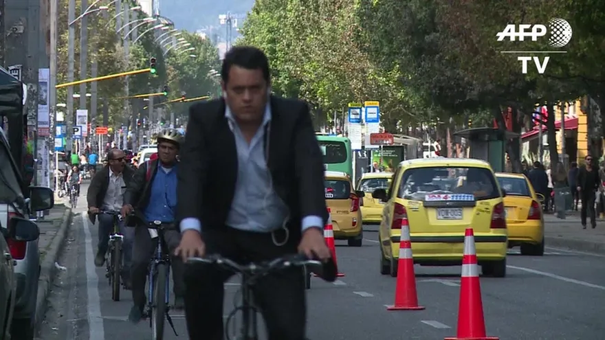 Bogotá sin autos en defensa del ambiente