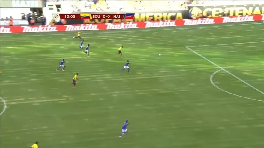 Ecuador golea a Haití y avanza a cuartos