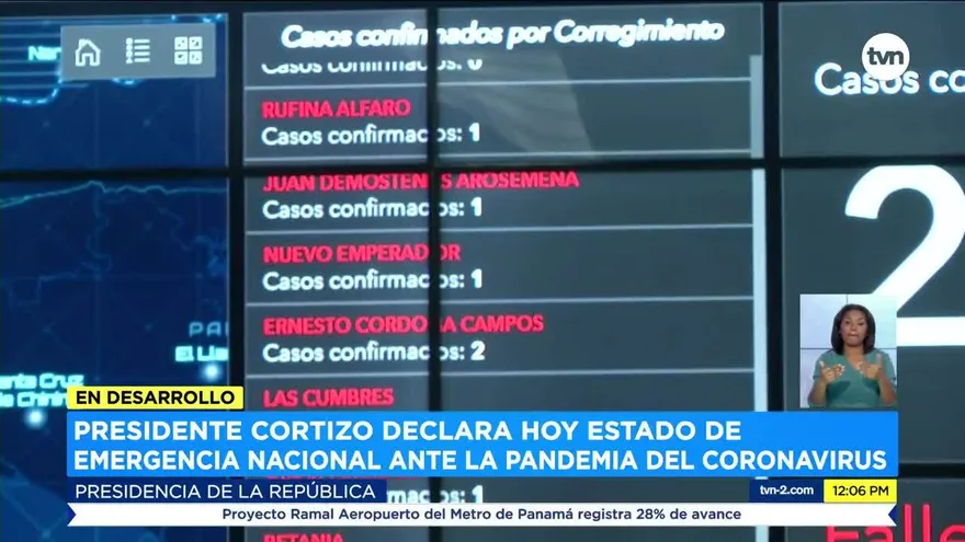 Realizan Consejo de Gabinete para declarar estado de emergencia en Panamá