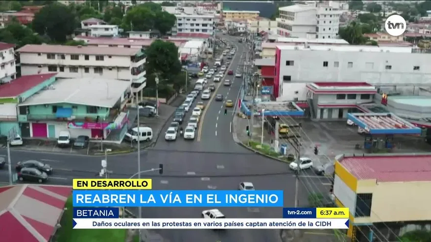Reabren vía en El Ingenio tras accidente de tránsito