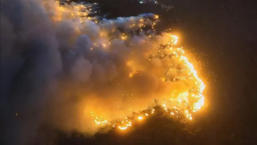 Incendio en Cerro Patacón