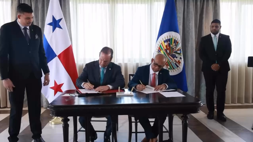 Panamá y la OEA firman acuerdo para celebrar en marzo 2026 el Comité Jurídico Interamericano.