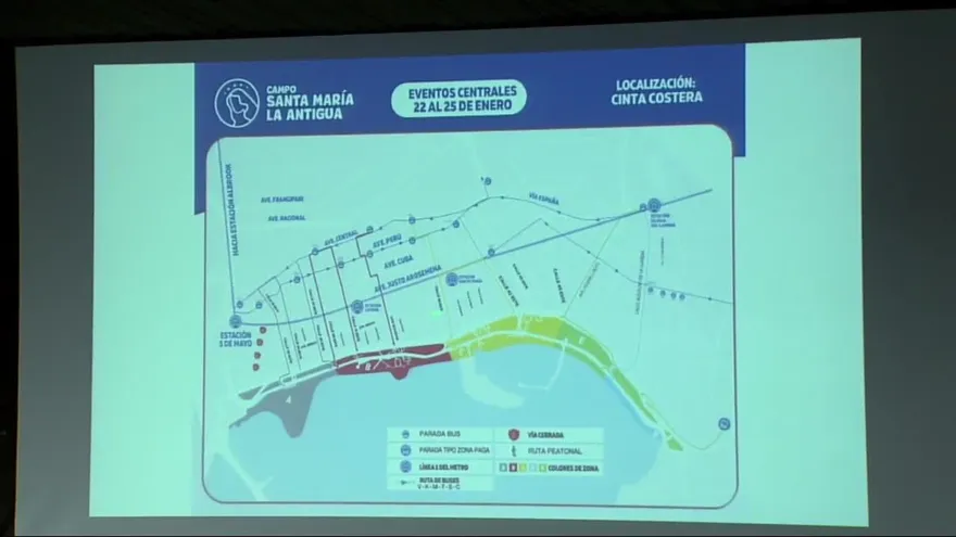 Rutas para la JMJ Panamá 2019