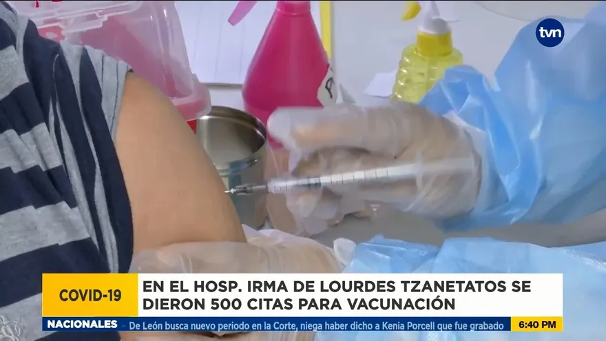 Pacientes crónicos desde los 16 años recibirán este jueves su primera dosis contra covid-19