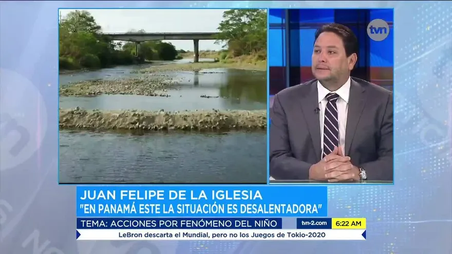 Medidas del Idaan por disminución del nivel en los ríos