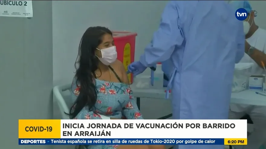 Barrido de vacunación en Arraiján hasta el domingo