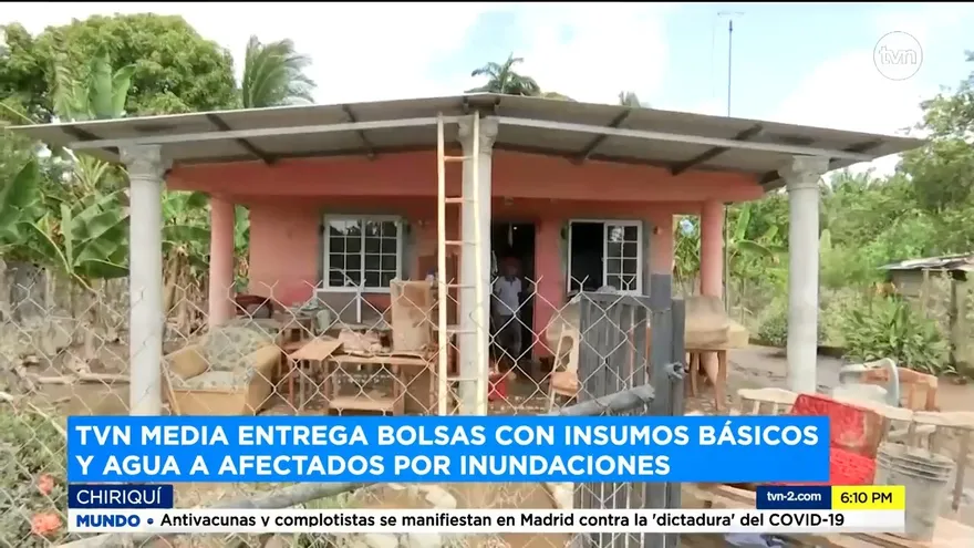 Gente TVN Media se solidariza con afectados en Chiriquí