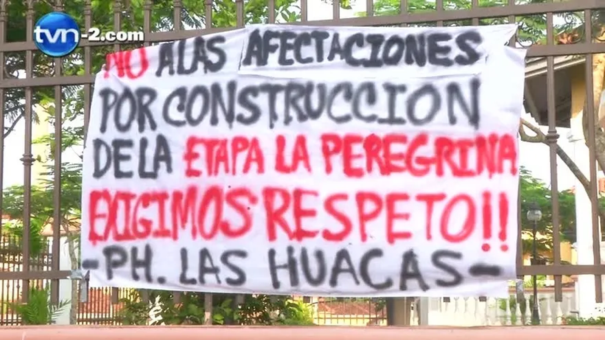 Residentes de Reinforest Village exigen la paralización de la fase 2 de la barriada