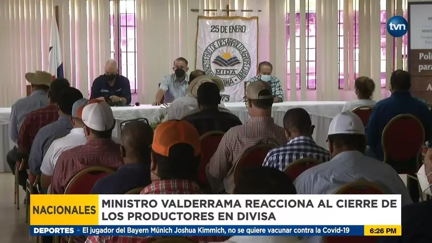 Ministro Valderrama reacciona al cierre en Divisa