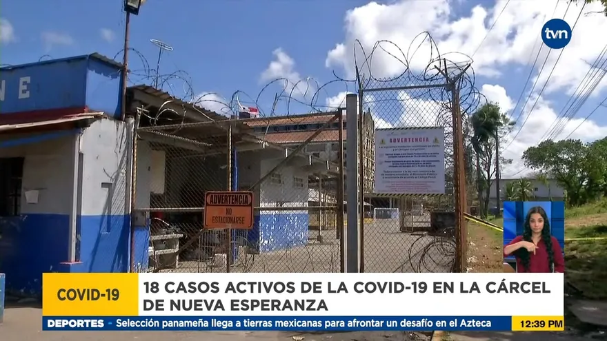Suspenden visitas por brote de Covid en cárcel de Nueva Esperanza