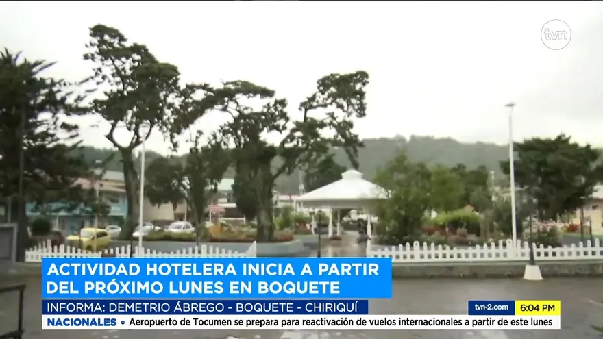 Actividad turística en Boquete iniciará con 25% de apertura de hoteles y hostales