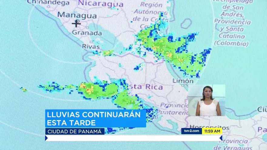 Las lluvias continuarán esta tarde