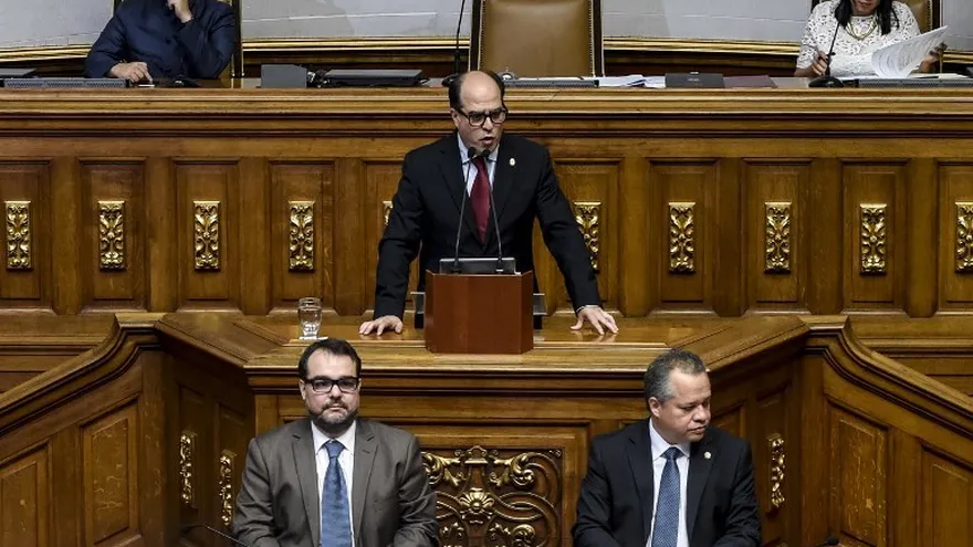 El nuevo presidente del Parlamento venezolano, Julio Borges.