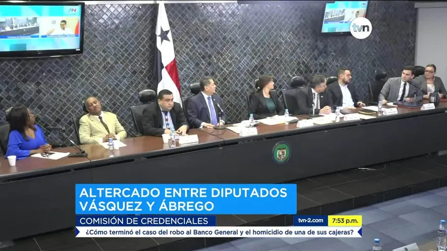 Altercado entre diputados Juan Diego Vásquez y Roberto Ábrego