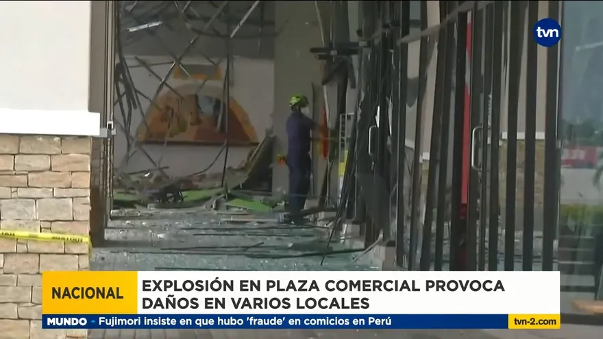 Explosión destruye locales comerciales en Chame