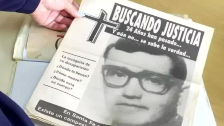 Padre Héctor Gallego, desaparecido en 1971