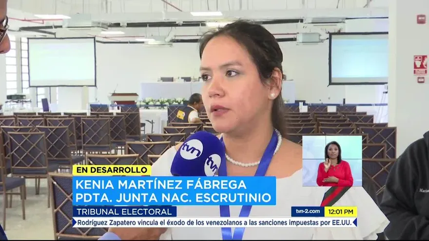Junta Nacional de Escrutinio sigue recibiendo actas de voto PRD
